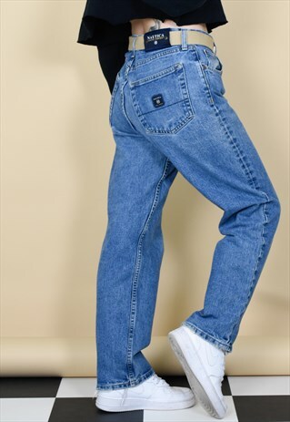 HIGH WAISTED NAUTICA MOM JEANS
