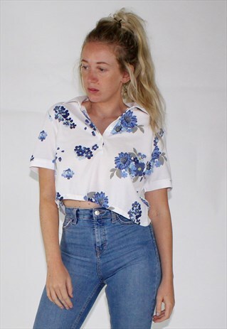 FLORAL CROP TOP