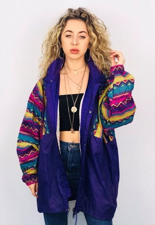 VINTAGE OVERSIZED SHELL JACKET