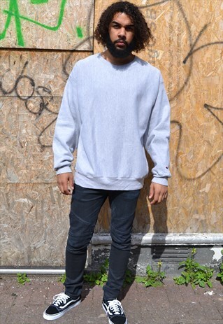 CHAMPION GREY SWEATSHIRT