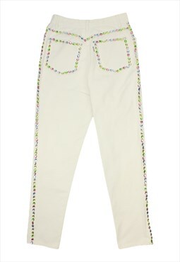 RARE Vintage 90s Dolce&Gabbana crystal trousers