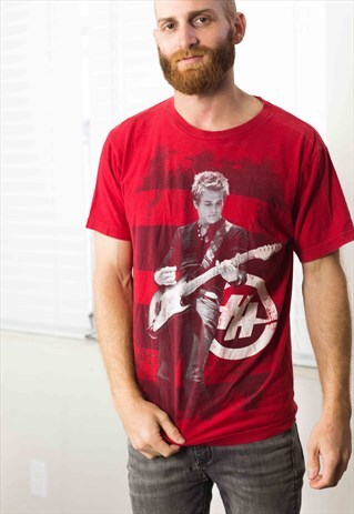 VINTAGE ROCK BAND TOUR T-SHIRT 90S X 5.4