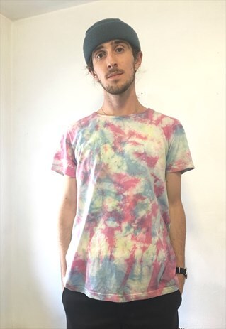 DR MARTENS VINTAGE UNISEX TIE DYED T-SHIRT TOP