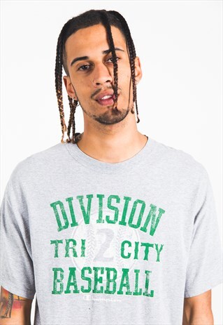 VINTAGE 90S CHAMPION SPORT T-SHIRT / S33402