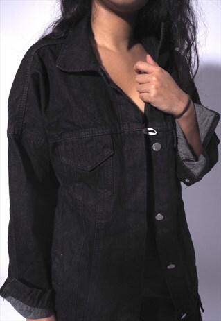 OVERSIZED DENIM WINTER JACKET