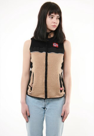 90S VINTAGE NORVEGIAN DALE OF NORWAY WINDSTOPPER VEST 442