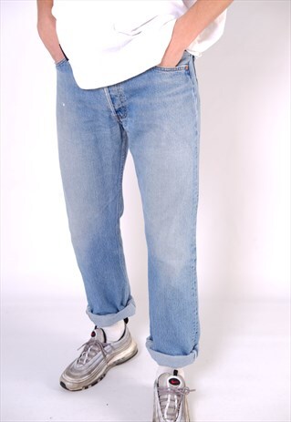 VINTAGE LIGHT WASH 501 LEVIS JEANS