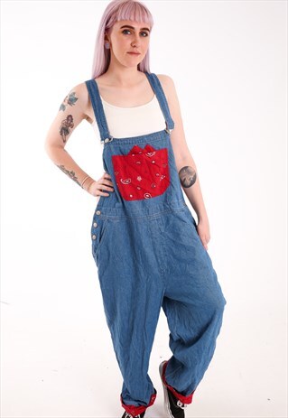 VINTAGE JEANS DUNGAREE NTR85