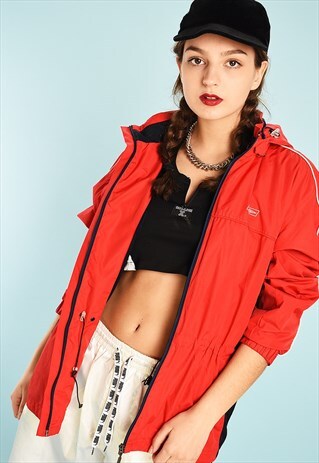 90'S RETRO UMBRO OVERSIZED FESTIVAL PARKA JACKET