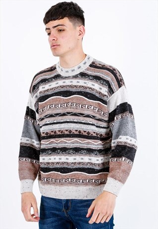VINTAGE PATTERNED JUMPER K64