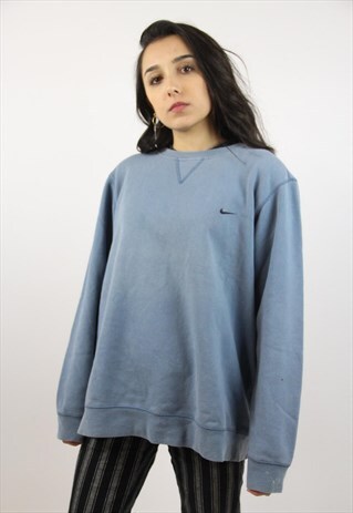 VINTAGE NIKE BLUE 90'S SWEATSHIRT