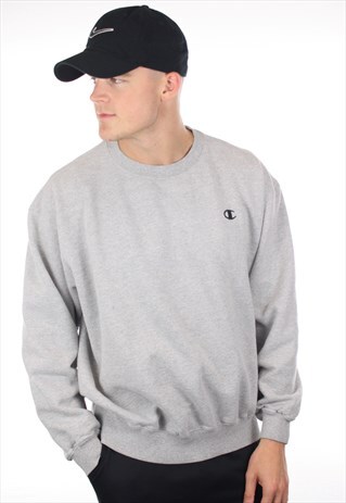 VINTAGE CHAMPION USA SMALL LOGO SWEATSHIRT JUMPER