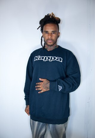 KAPPA BLUE VINTAGE SWEATSHIRT