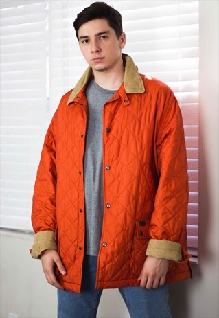 VINTAGE POLO RALPH ALUREN JACKET LOGO QUILTED 90S XXL 29.2