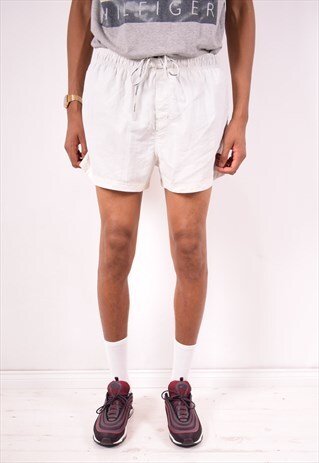 CALVIN KLEIN MENS VINTAGE SHORTS XL WHITE 90S