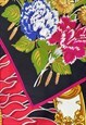 80'S SAGITTARIOUS EXTRA LARGE BAROQUE MULTI COLOURED SCARF