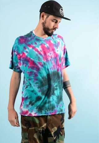 TIE DYE FESTIVAL TEE SHIRT