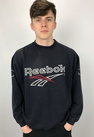 90S VINTAGE REEBOK EMBROIDERED SWEATSHIRT
