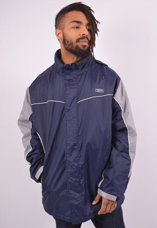 VINTAGE UMBRO JACKET NAVY BLUE