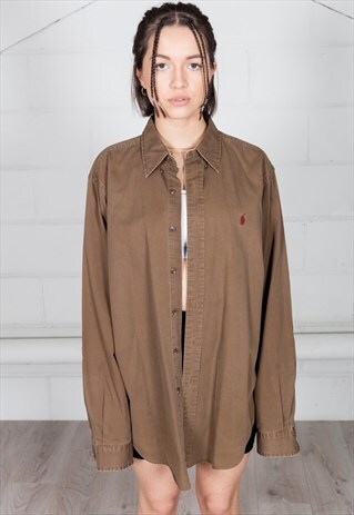 VINTAGE RALPH LAUREN OXFORD UNISEX SHIRT