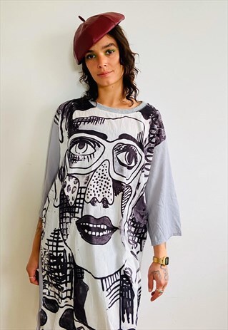 OVERSIZED T-SHIRT DRESS
