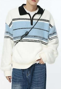 Men's vintage striped knitted sweater SS24 Vol.1