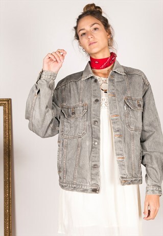 VINTAGE 80S LEVIS DENIM JACKET / R298