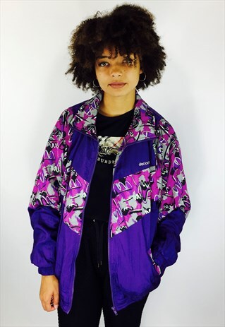 VINTAGE FESTIVAL 80S RAVE WINDBREAKER JACKET