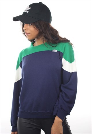 VINTAGE 90S PUMA SMALL LOGO SWEATSHIRT JUMPER