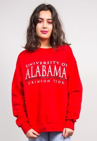 VINTAGE 90'S ALABAMA UNIVERSITY CRIMSON TIDE SWEATSHIRT