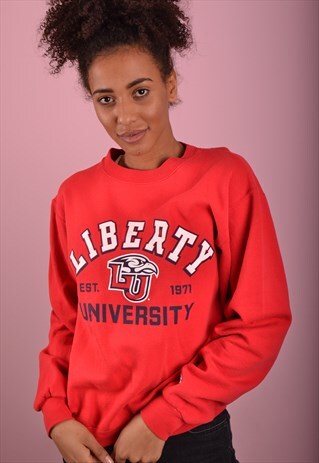 RED CHAMPION SWEATSHIRT GJ4157
