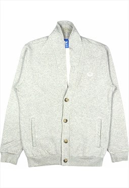 Vintage 90's Adidas Sweatshirt Button Up