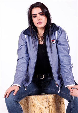 VINTAGE FILA CHECKERED JACKET AWJ185