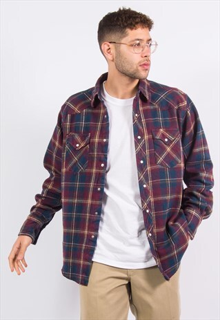 VINTAGE WRANGLER FLANNEL SHIRT