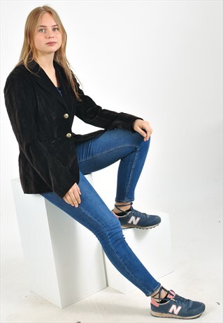 VINTAGE VELVET BLAZER JACKET