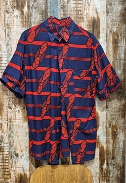 Vintage '90 crazy pattern shirt