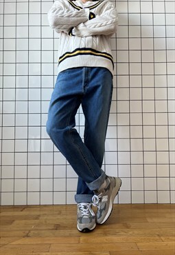 Vintage LEVIS 505 Jeans Denim Pants 90s Washed Blue