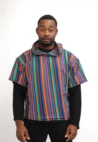 VINTAGE HOODED HIPPY TOP