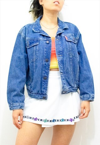 VINTAGE 90S OVERSIZED DENIM JACKET