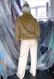 VINTAGE Y2K RAVE SHEARLING FLUFFY PENNY-LANE SPRING TRENCH