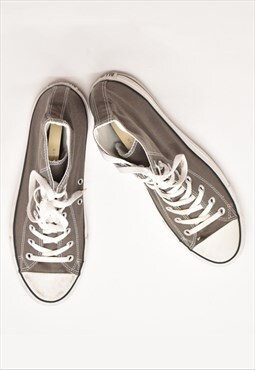 Vintage Converse All Star High Top Trainers Grey