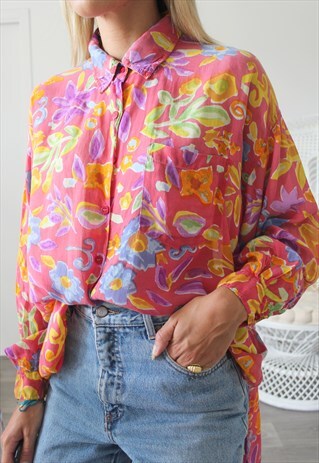 VINTAGE SHIRT ONE SIZE PRINTED
