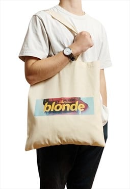 Frank Ocean Blond (Blonde) Minimalist Tote Bag Aesthetic