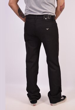 Vintage Armani Trousers Black