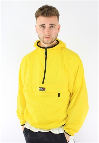 RALPH LAUREN POLO SPORT VINTAGE HALF-ZIP ANORAK JACKET