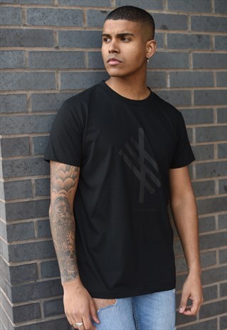 SYMBOLIC LOGO TSHIRT - BLVCK