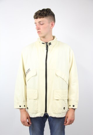 VINTAGE CREAM WORKER JACKET