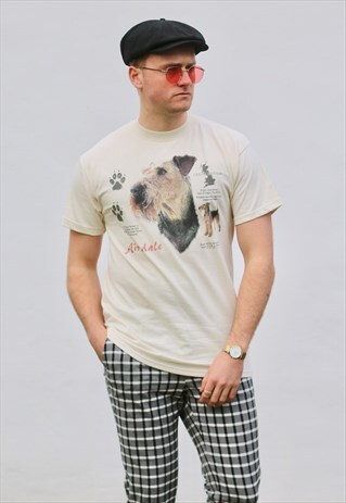 VINTAGE AIREDALE TERRIER FACTOID SHIRT