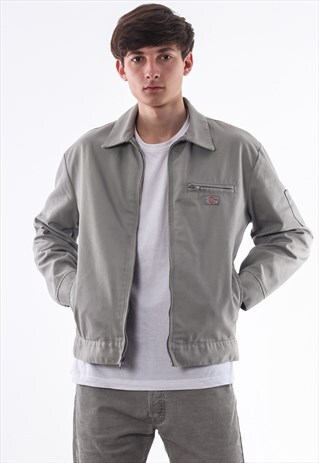 VINTAGE DICKIES HARRINGTON 90S GREY
