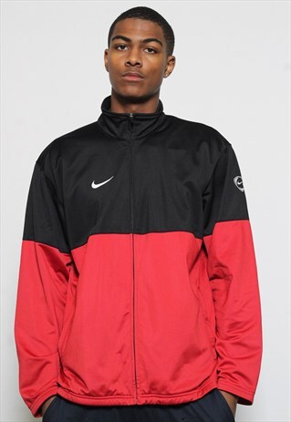 VINTAGE NIKE TRACK JACKET BLACK